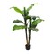 4ft Artificial Banana Tree - 12 Lifelike Silk Leaves, Black Pot, Home & Office Decor - Tropical Accent for All Seasons, Floral Home by Artificial Flowers